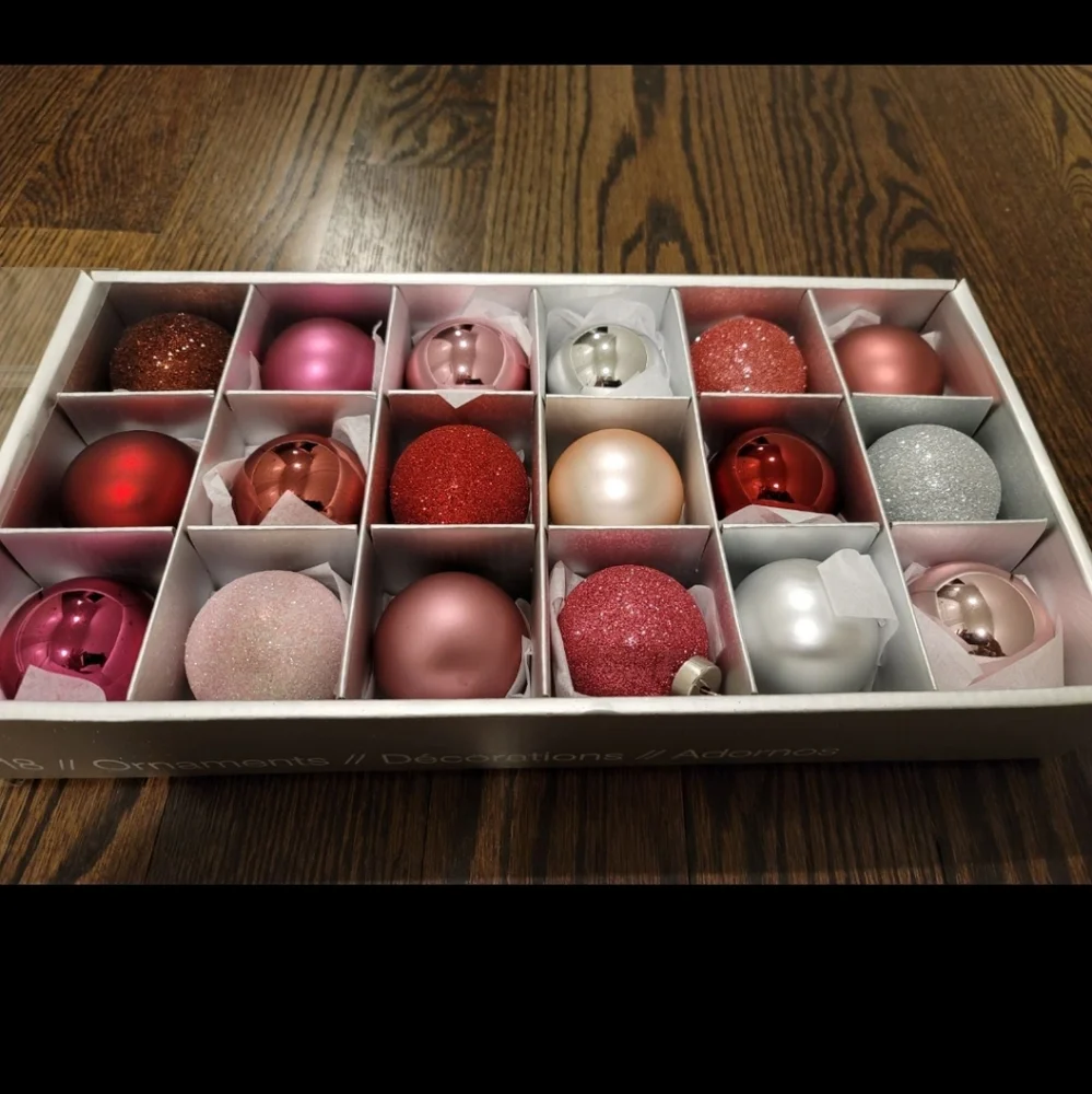 Crate & Barrel Ornaments